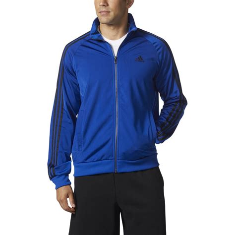 adidas essentials 3s tricot track jacket 